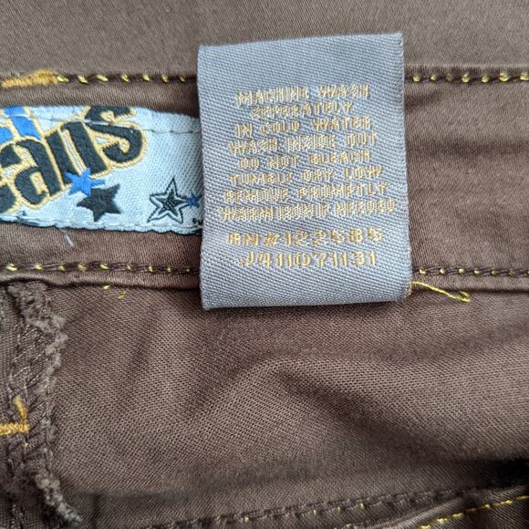 Crest Jeans Brown Stretch Bootcut Jeans - Picture 5 of 7